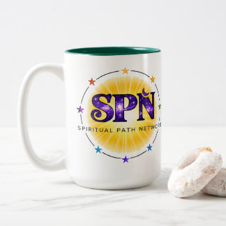 SPN visie op het leven Tweekleurige Koffiemok