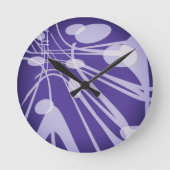 SPNP_8" Round Acrylic Wall Clock Ronde Klok (Voorkant)