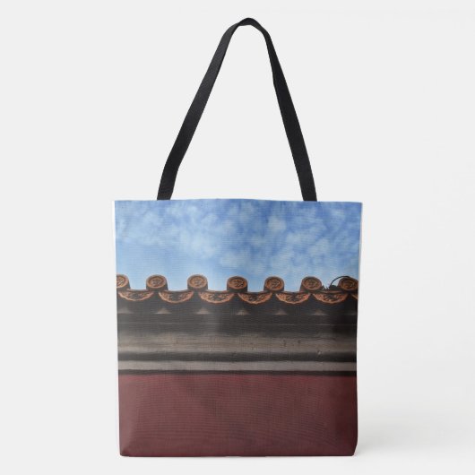 SPNP All-over-Print Canvas tas, groot Tote Bag (Voorkant)