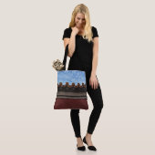 SPNP All-over-Print Canvas tas, groot Tote Bag (Op model)