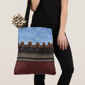 SPNP All-over-Print Canvas tas, groot Tote Bag (Dichtbij)