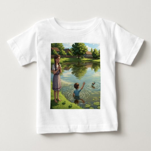 SPNP_Baby Fijne Jersey T-Shirt (Voorkant)