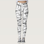 SPNP_ Bedrukte leggings (Voorkant)