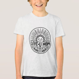 SPNP_Bella+Canvas Jeugd Tri-blend T-Shirt_Love U M Shirt