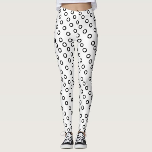 SPNP_Black_Circle_Leggings Leggings (Voorkant)