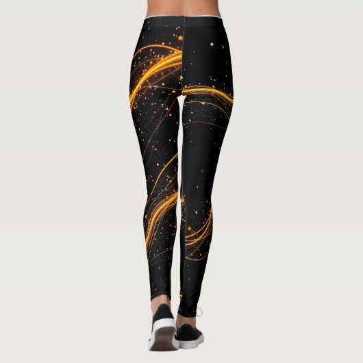 SPNP_Black stars Leggings (Achterkant)