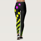 SPNP gele stippen Leggings (Achterkant)