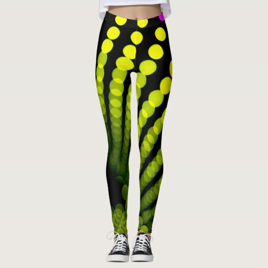 SPNP gele stippen Leggings (Voorkant)