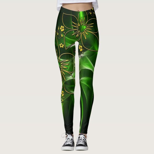 SPNP_Green_Leggings Leggings (Voorkant)