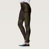 SPNP_Groen_Bladeren_Leggings Leggings (Links)