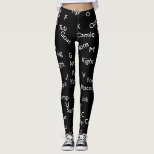 SPNP_Leggings alfabet Leggings