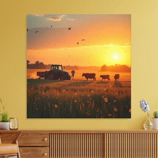 SPNP_Premium Omwikkeld Canvas Afdruk (Insitu (Woonkamer))