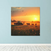 SPNP_Premium Omwikkeld Canvas Afdruk (Insitu (Houten vloer))