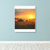 SPNP_Premium Omwikkeld Canvas Afdruk (Insitu (Houten vloer))