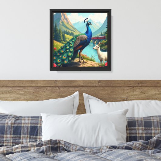 SPNP_Premium Omwikkelde Canvas Afdruk (Insitu (Slaapkamer))