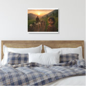 SPNP_Premium Omwikkelde Canvas Afdruk (Insitu (Slaapkamer))