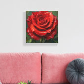 SPNP_Roze_Premium Ingepakt Canvas Afdruk (Insitu (Woonkamer))
