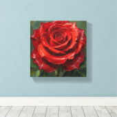 SPNP_Roze_Premium Ingepakt Canvas Afdruk (Insitu (Houten vloer))