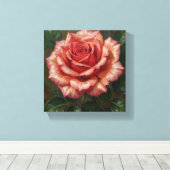 SPNP_Roze_Premium Ingepakt Canvas Afdruk (Insitu (Houten vloer))