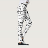 SPNP_ Text printed leggings (Rechts)