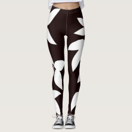 SPNP_Witte Bladeren Leggings