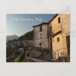 Spoccia Sunset, Valle Cannobina, Italië Briefkaart