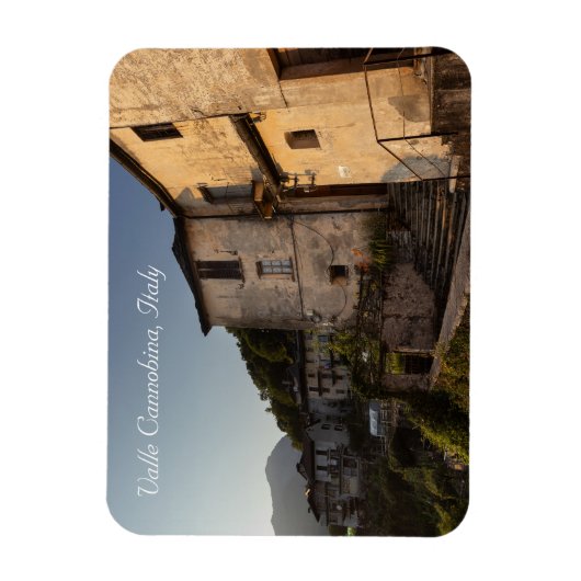 Spoccia Sunset, Valle Cannobina, Italië Magneet (Verticaal)