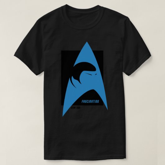 Spock Fascinerende Original Blue T-shirt (Design voorkant)