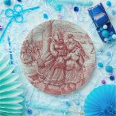 Spode Limited Ed Kerst Afbeelding Papieren Bordje (Feest)