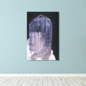 Spodumene Crystal Canvas Afdruk (Insitu (Houten vloer))