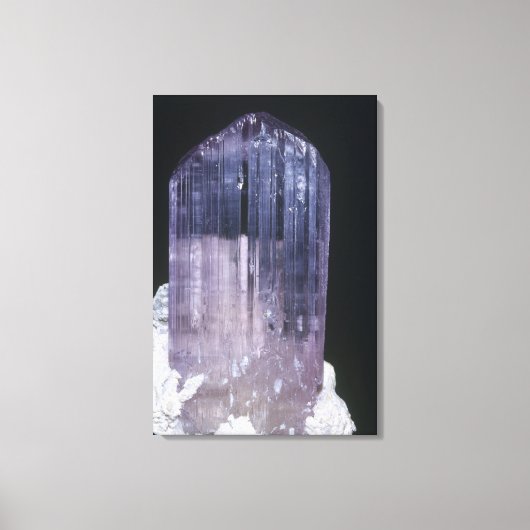 Spodumene Crystal Canvas Afdruk (Voorkant)