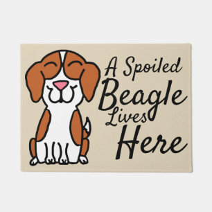 Spoed Beagle woont hier Deurmat