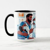 spoed op de eerste hulp mok (Links)