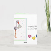 Spoedbestelling - de Kaart van Gelukwensen - Uni (Achterkant)