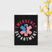 Spoedeisende Hulp 4 juli Amerikaanse Eerste Hulp Kaart (Gele Bloem)