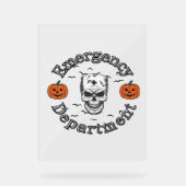 Spoedeisende hulp Afdeling Kamer Er Verpleegkundig Acryl Bord (Voorkant)