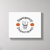 Spoedeisende hulp Afdeling Kamer Er Verpleegkundig Canvas Afdruk (Voorkant)