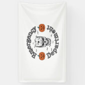 Spoedeisende hulp Afdeling Kamer Er Verpleegkundig Spandoek (Verticaal)