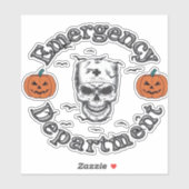 Spoedeisende hulp Afdeling Kamer Er Verpleegkundig Sticker (Vel)