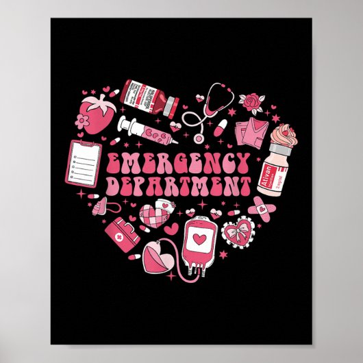 Spoedeisende hulp Ativan Heart Er Nurse Valenti Poster (Voorkant)