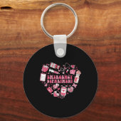 Spoedeisende hulp Ativan Heart Er Nurse Valenti Sleutelhanger (Voorkant)