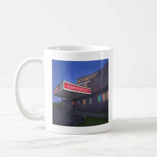 Spoedeisende Hulp-beker Koffiemok (Links)