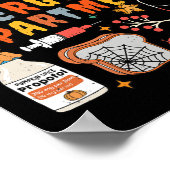 Spoedeisende hulp Funny Er Nurse Halloween Spoo Poster (Hoek)
