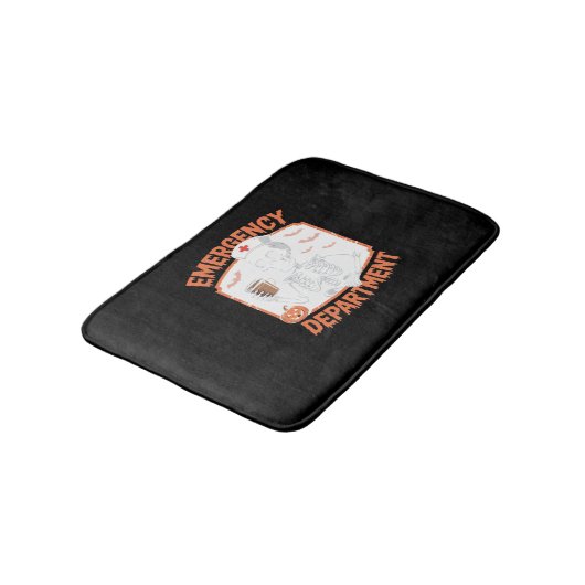 Spoedeisende hulp Grappige Halloween Nurse Essenti Badmat (Gekanteld)