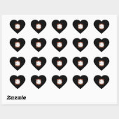 Spoedeisende hulp Grappige Halloween Nurse Essenti Hart Sticker (Vel)