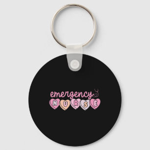 Spoedeisende hulp Nurse Hearts Er Rn Ed Valenti Sleutelhanger