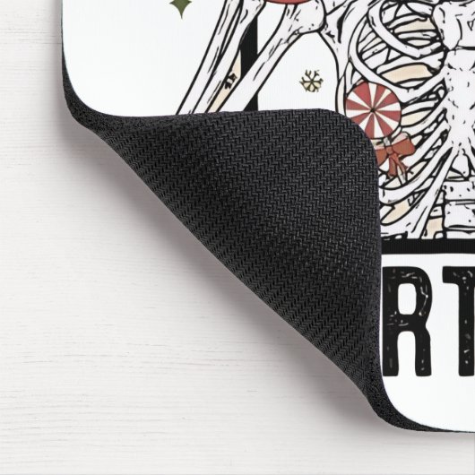 Spoedeisende hulp Skeleton Nursing Coffee Lover Muismat (Hoek)