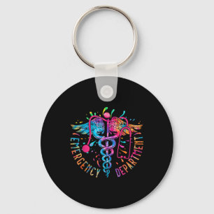 Spoedeisende hulp Tie Dye Ed Er Nurse S Sleutelhanger