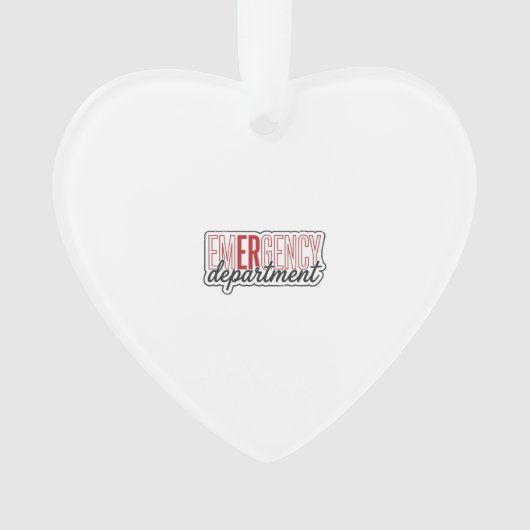 Spoedeisende Hulp Typografie Shirt Ontwerp_1 Ornament (voorkant)