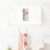 Spoedeisende Hulp Typografie Shirt Ontwerp_1 Spandoek (Insitu)